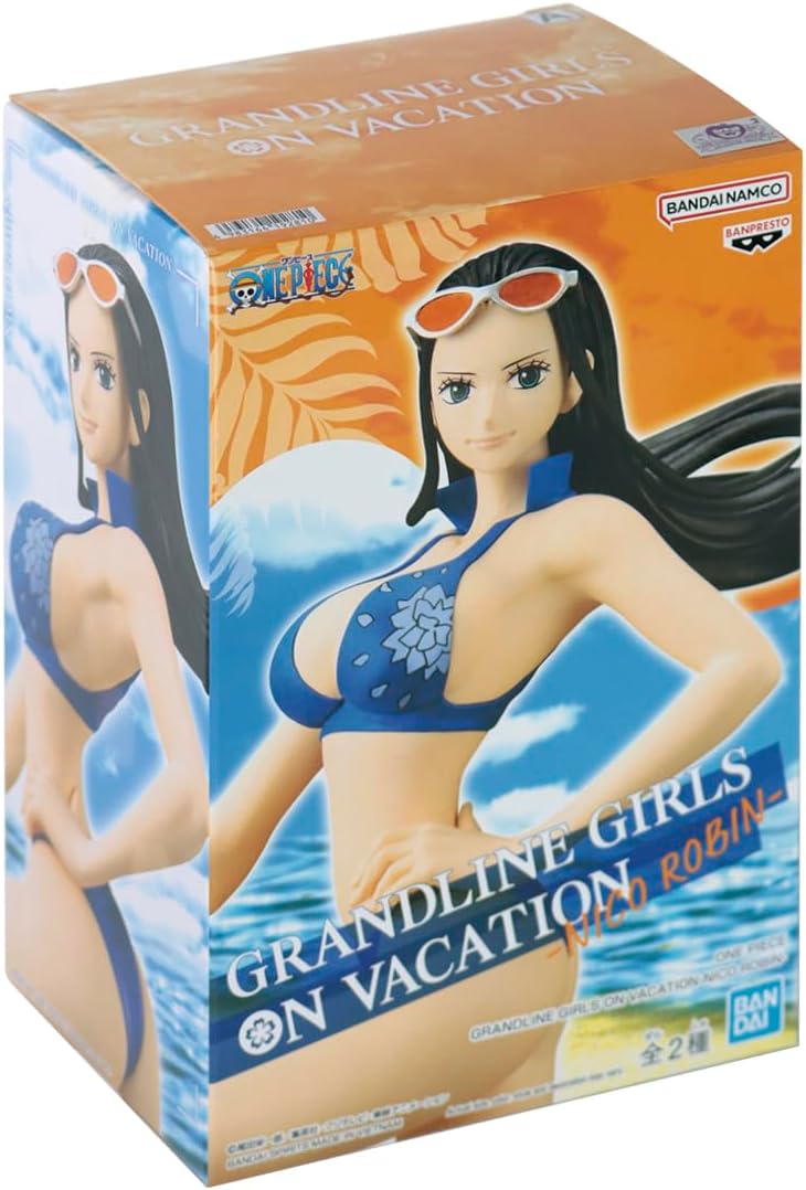 Banpresto 19281 Figura de Nico Robin (Ver.A) de una pieza Grandline Girls On Vacation