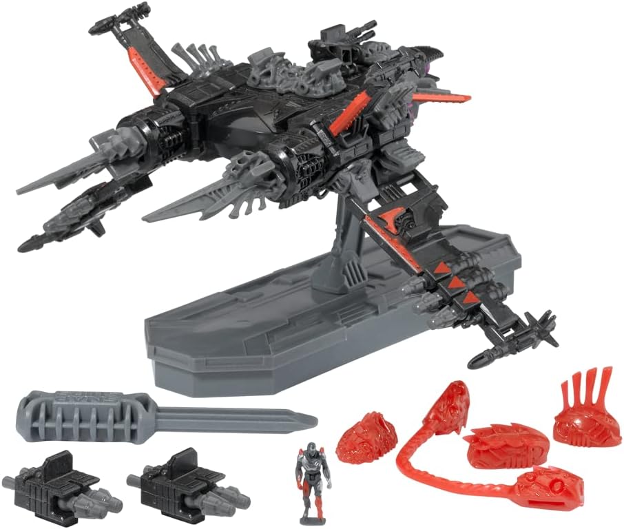 Komplex Spitter K.L.A.W Missile Cruiser – Construye para la batalla – 3 construcciones diferentes – A partir de 8 años