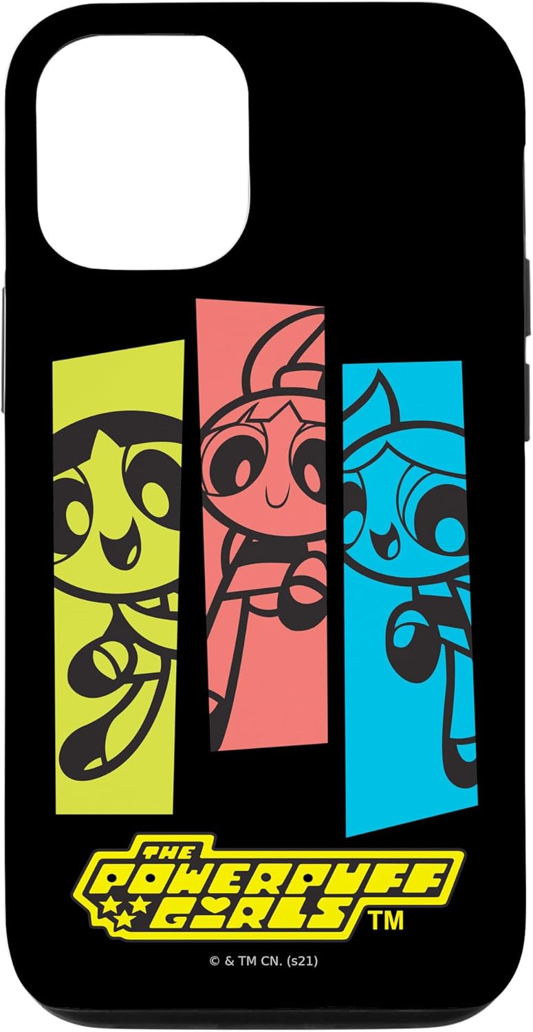 Funda para iPhone 13 Powerpuff Girls Three Power Puffs