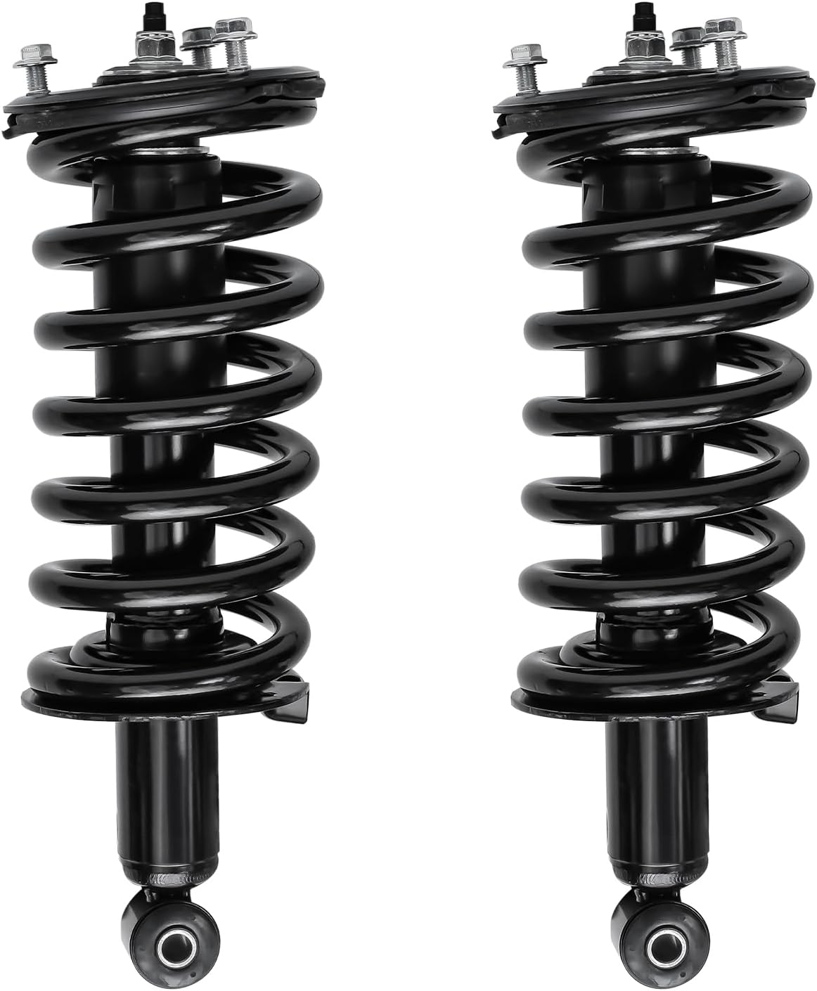 Detroit Axle – 4WD 2 puntales delanteros para Nissan Titan Pathfinder Armada Infiniti QX56 puntales completos con muelles helicoidales de reemplazo