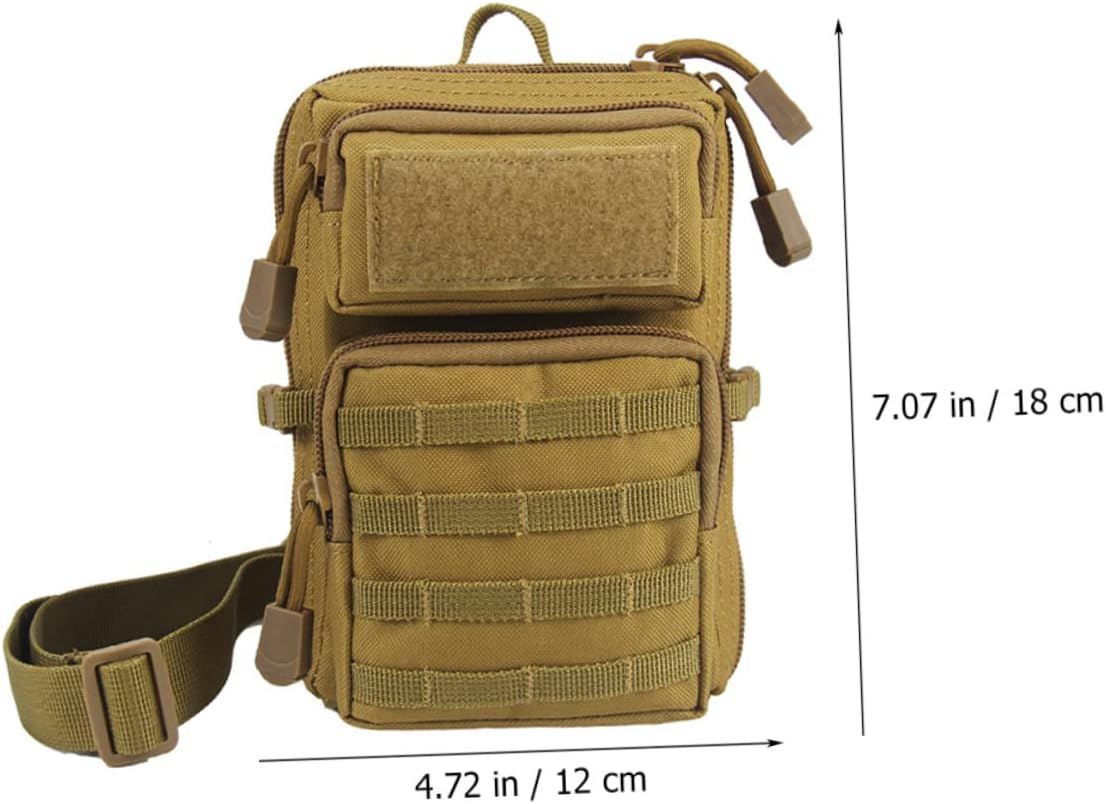 Healeved 2 uds. Bolsa de primeros auxilios para senderismo, bolsa de suministros de emergencia, bolsa de pecho para mujer, bolsa cruzada para