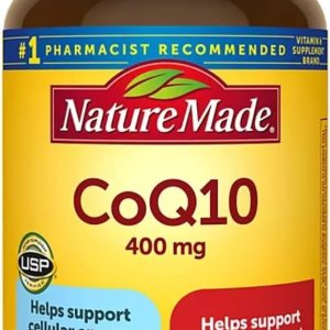 CoQ10 (Coenzima Q 10) 400 mg Cápsulas blandas 1 paquete CoQ10 (Coenzima Q 10) 400 mg Cápsulas blandas 1 paquete