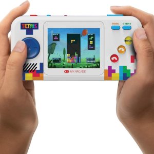 My Arcade Tetris Pocket Player Pro sistema de juego portátil, pantalla a todo color de 2.75″ My Arcade Tetris Pocket Player Pro sistema de juego portátil, pantalla a todo color de 2.75″