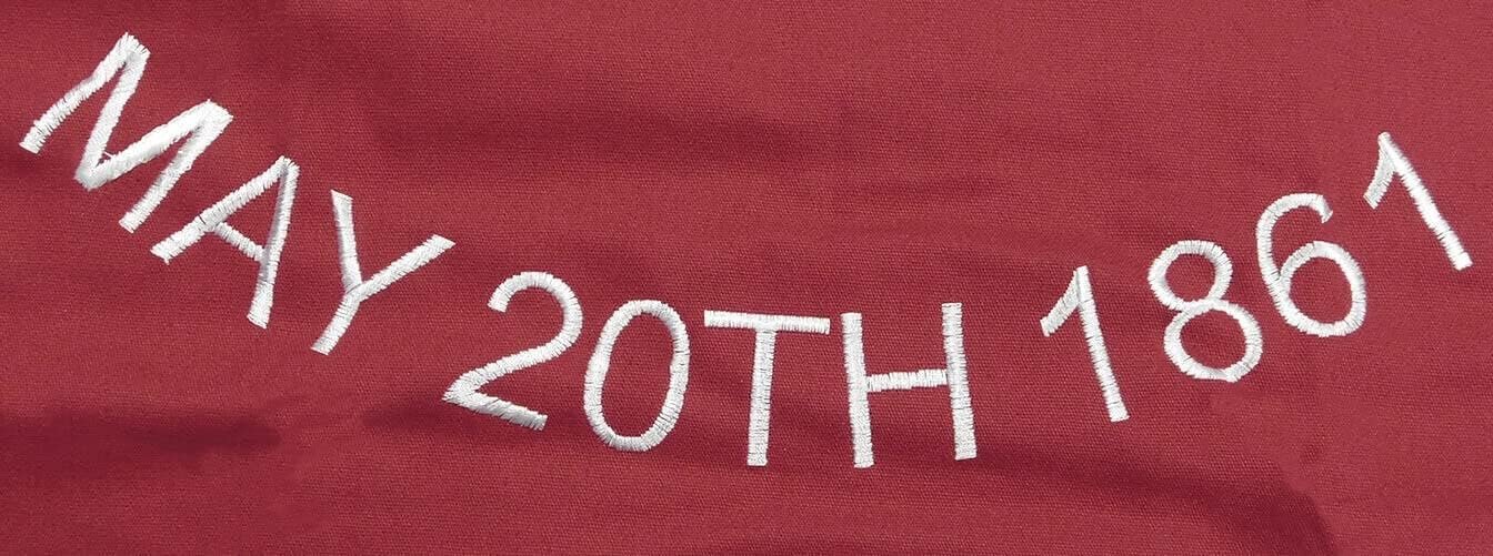 Premium 3X5 Carolina May 20 1775-1861 EMBROIDERED Cotton Flag