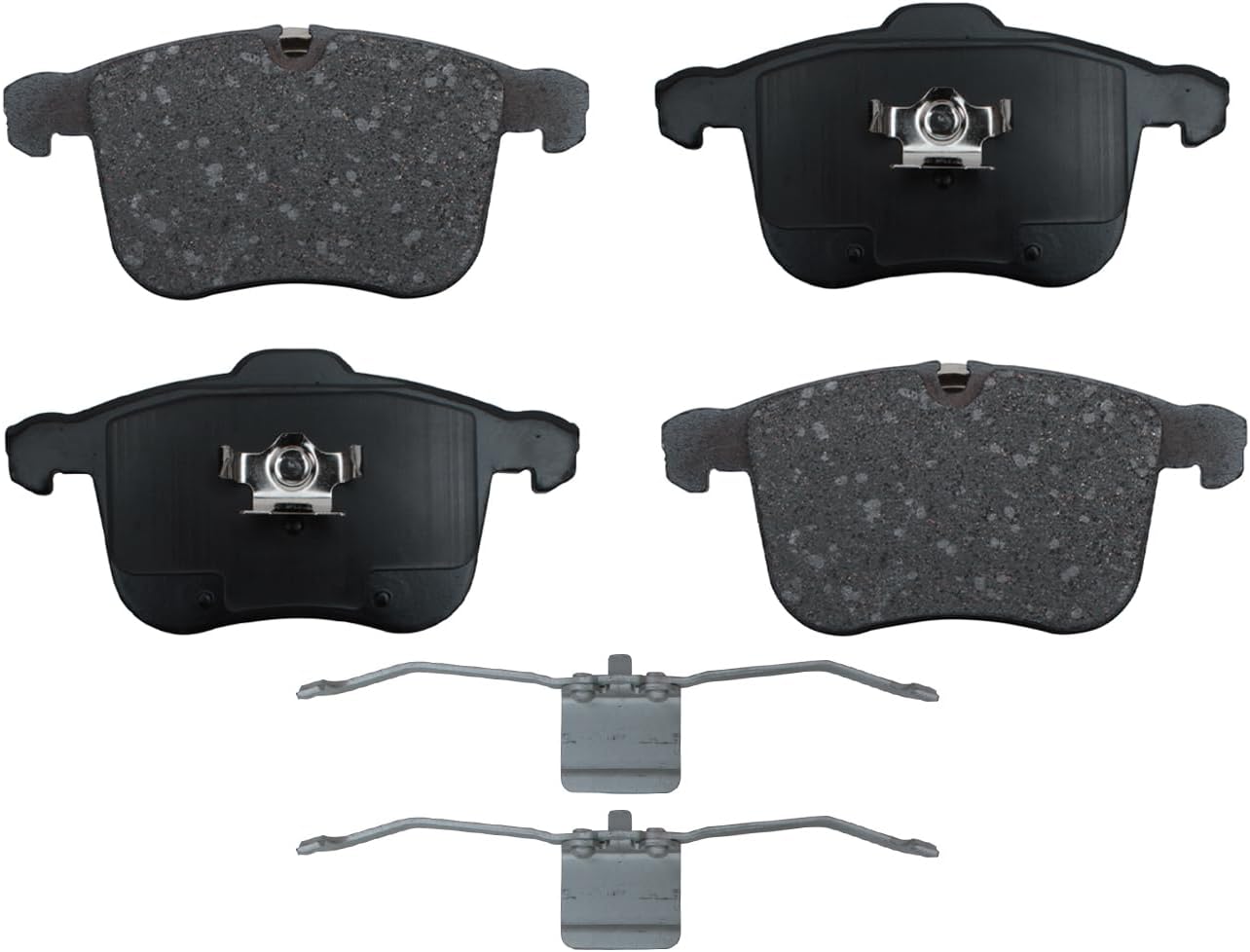 Detroit Axle – Pastillas de freno delanteras para pastillas de freno de cerámica Saab 9-3 2003-2011 con accesorios de repuesto 2004 2005 2006 2007