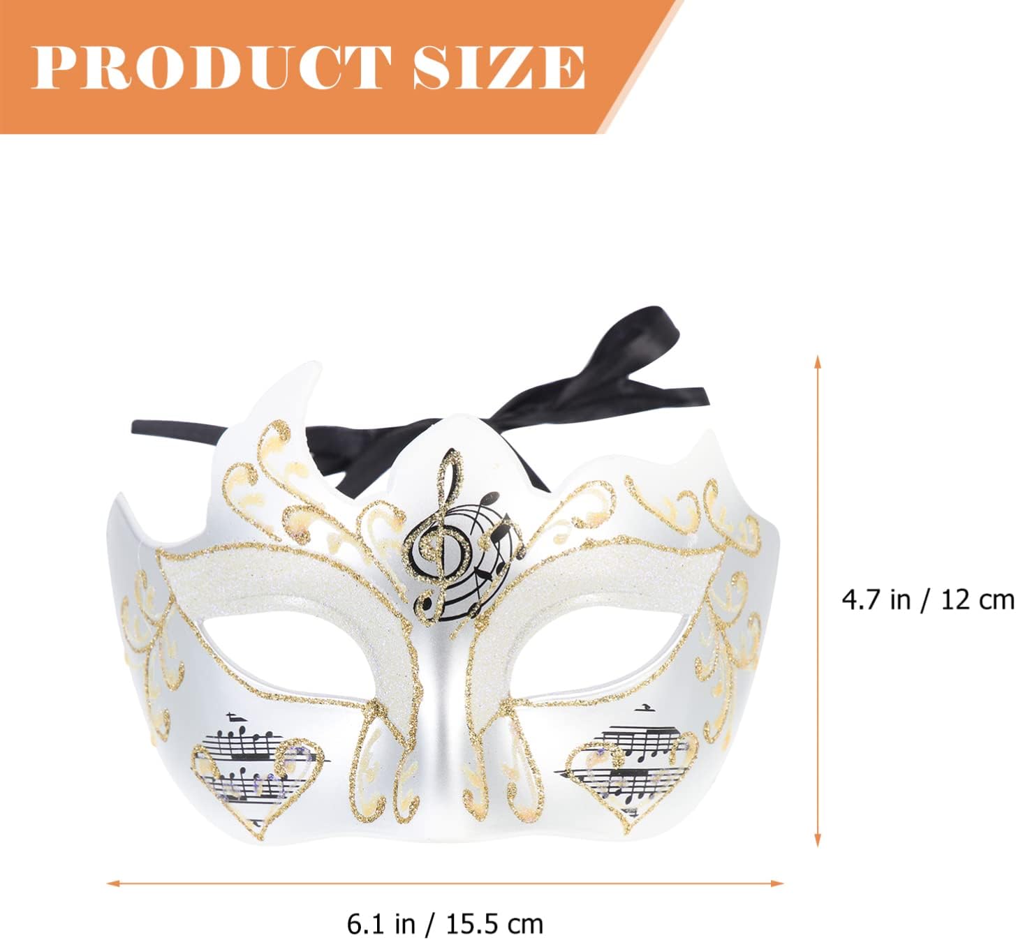 NOLITOY Ropa para niña, máscaras de Halloween, máscaras venecianas de princesa de media cara, máscaras retro de Mardi Gras, máscaras de disfraz de