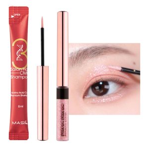 CORINGCO SET Sombra de ojos líquida para maquillaje con purpurina  Shabam Shabam Romantic Glitter Shadow K Beauty Makeup Shimmer (#06 Cherry Blossom CORINGCO SET Sombra de ojos líquida para maquillaje con purpurina  Shabam Shabam Romantic Glitter Shadow K Beauty Makeup Shimmer (#06 Cherry Blossom