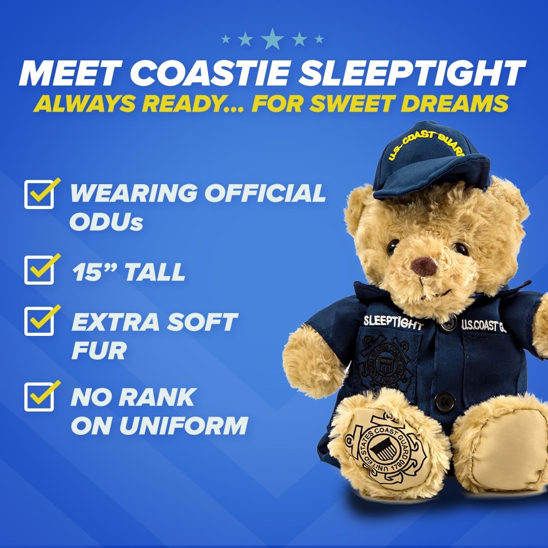 ZZZ Bears Oso de guardacostas personalizado