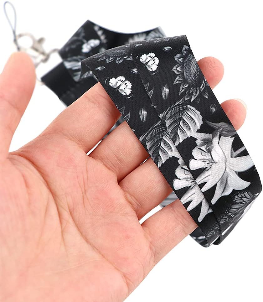 Yiflin Bonito cordón para el cuello para llaves, cartera, tarjetero de identificación, llavero genial para mujeres, hombres, profesores
