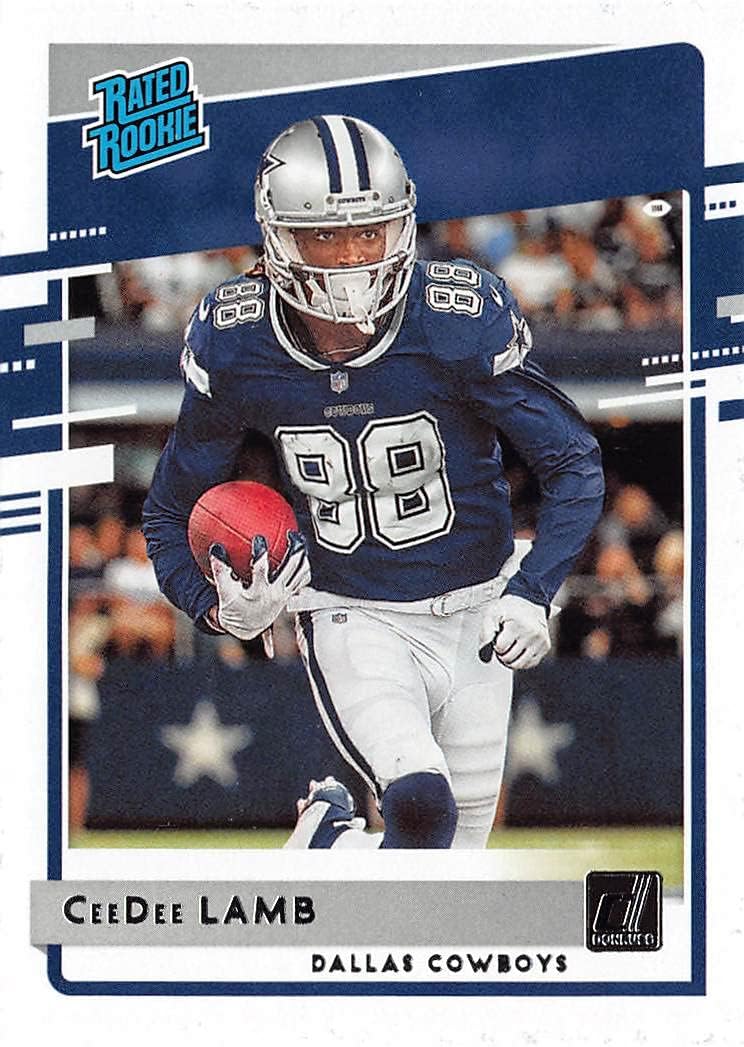 2020 Panini Donruss Rated Rookie #306 CeeDee Lamb RC