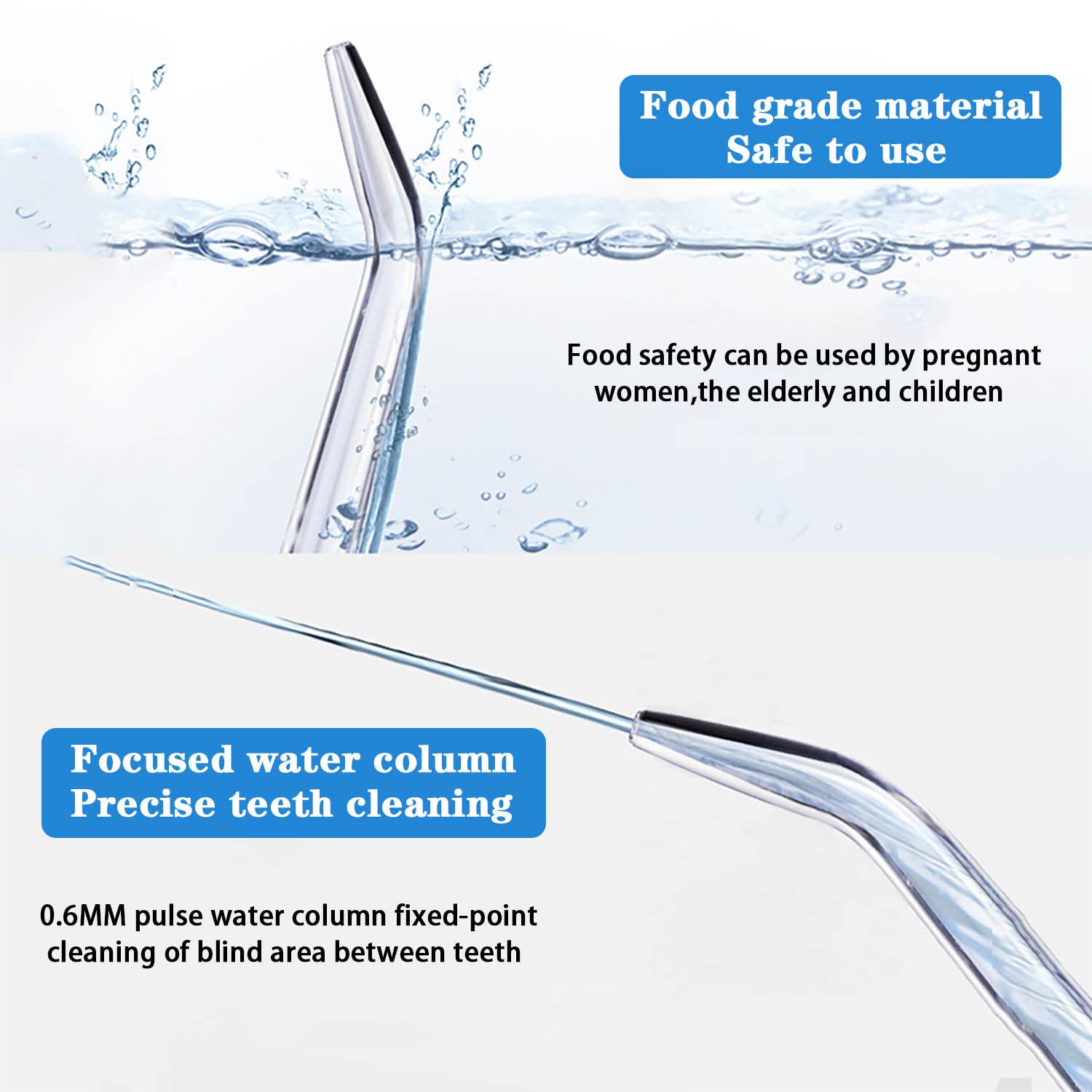 3 cabezales de repuesto para irrigadores orales Waterpik, puntas de repuesto para irrigadores orales Waterpik (azul, morado y verde)