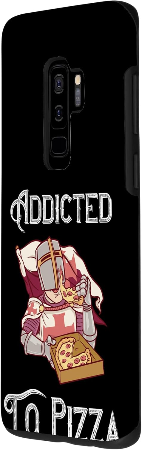 Galaxy S9+ Pizza Knight Templar Addicted Pizza Lover Pizza Slice Case