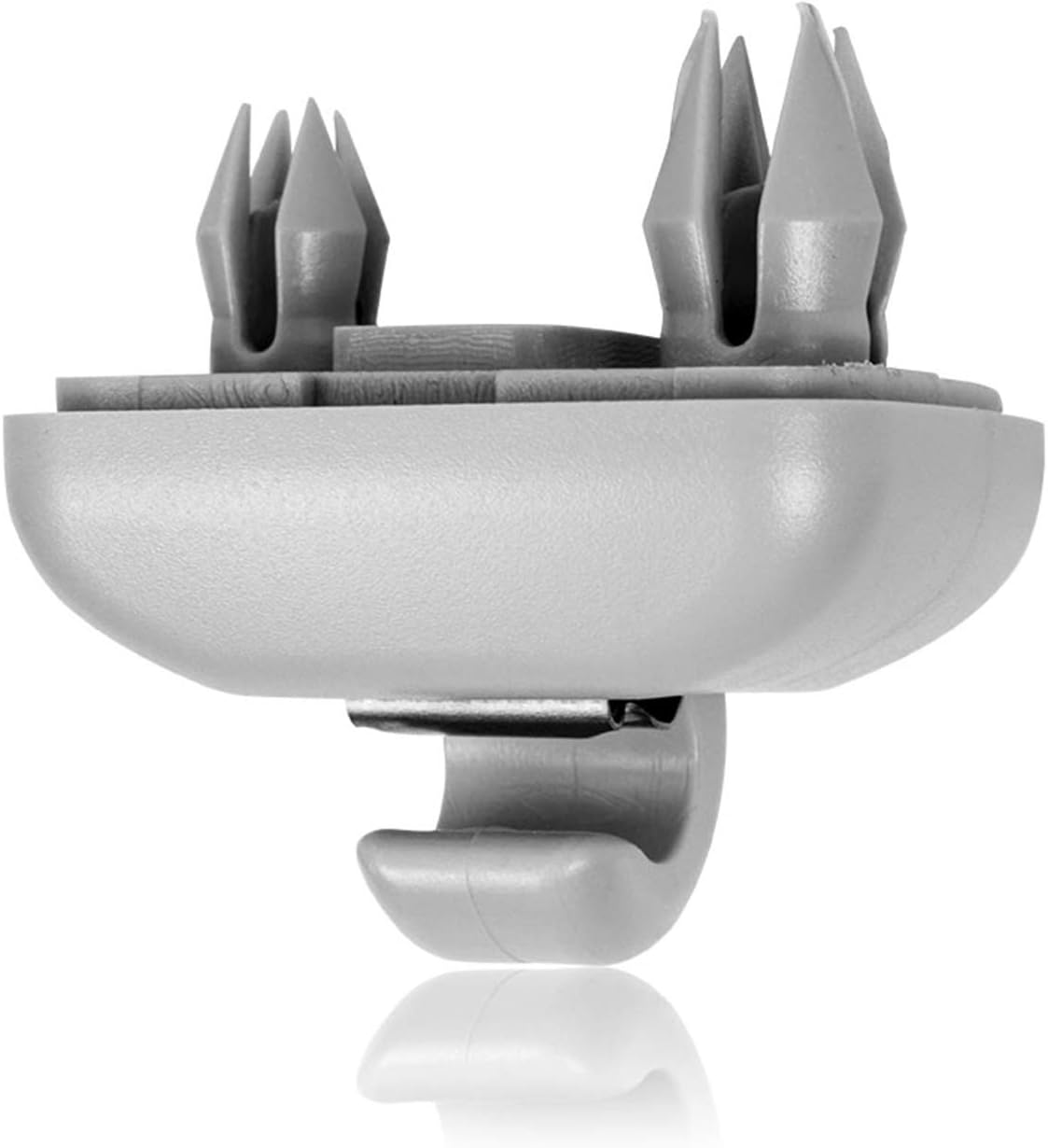 Soporte Runmade, para gancho, para parasol de automóvil, gris