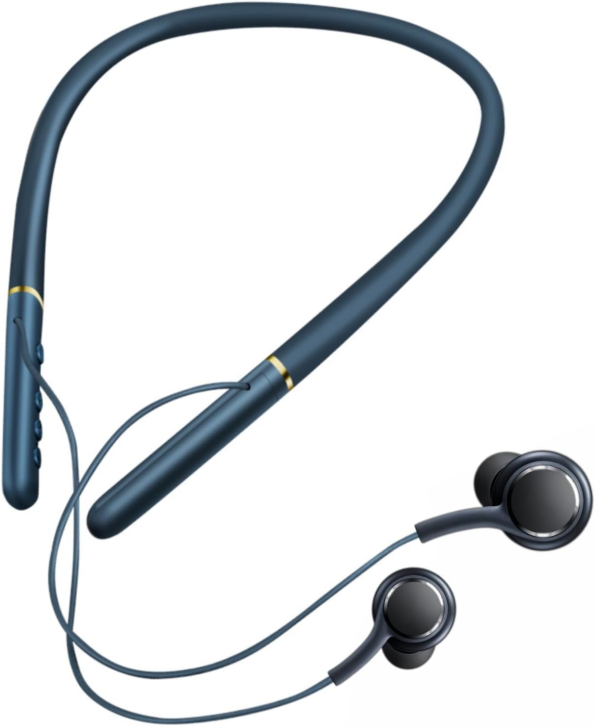 Auriculares Bluetooth deportivos 2023 V5.2 Auriculares inalámbricos Bluetooth con banda para el cuello, 48 horas de tiempo de reproducción continua,