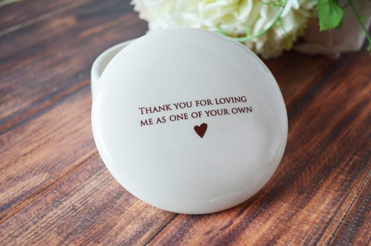Stepmom Wedding Gift, Stepmother Wedding Gift, Stepmother Birthday Gift – Keepsake Box – Thank you for loving me as one of your own