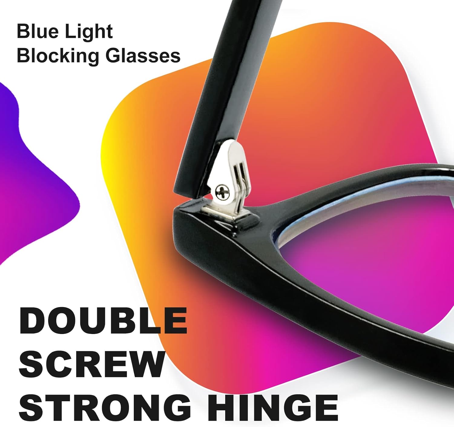 VISOONE Montana, gafas de bloqueo de luz azul cuadradas con antideslumbramiento para videojuegos, mujeres y hombres
