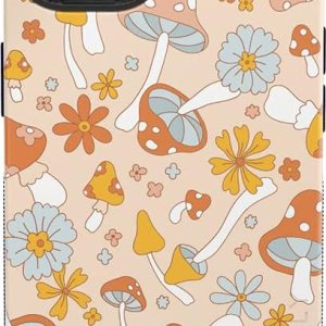 Casely Funda para iPhone 13  Magia de hongos  Floral retro  Compatible con MagSafe Casely Funda para iPhone 13  Magia de hongos  Floral retro  Compatible con MagSafe