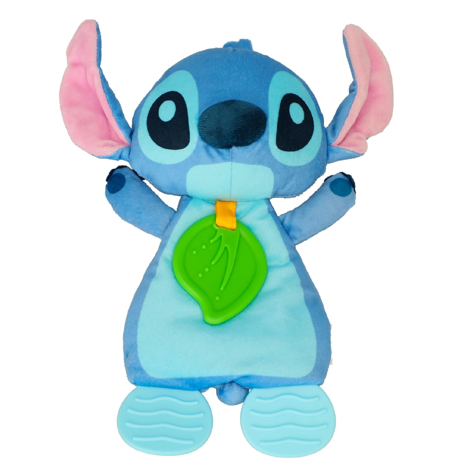 Kids Preferred Disney Baby’s Lilo and Stitch – Juguete sensorial de peluche y mordedor arrugado para bebés recién nacidos, niños y niñas de 10