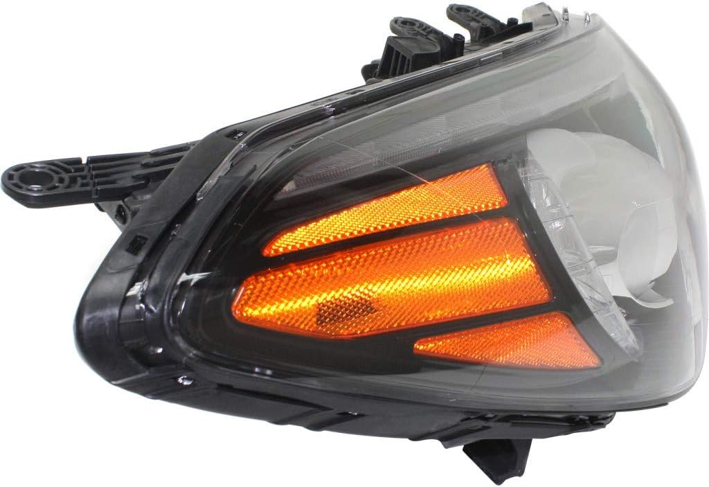 CarLights360 Para Kia Forte Koup faro Asamblea 2014 2015 lado pasajero wLED posición halógena tipo DOT certificado para KI2503171