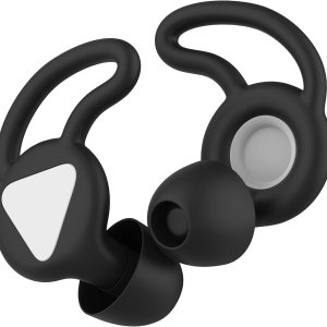 BLIET Tapones de silicona para los oídos para dormir, tapones para los oídos reutilizables para reducción de ruido, máscara de dormir con juego de BLIET Tapones de silicona para los oídos para dormir, tapones para los oídos reutilizables para reducción de ruido, máscara de dormir con juego de