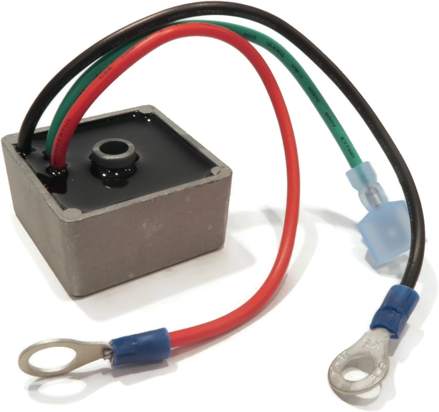 The ROP Shop  Paquete de 2 reguladores de voltaje para Stens 435-203, 435203 – Rectificador de carrito de golf de gas