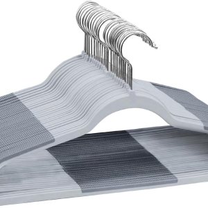 UAPY0130G – Paquete de 30 perchas para ropa, perchas de plástico antideslizante, gancho giratorio de 360, ahorro de espacio, 0.2 pulgadas de grosor, UAPY0130G – Paquete de 30 perchas para ropa, perchas de plástico antideslizante, gancho giratorio de 360, ahorro de espacio, 0.2 pulgadas de grosor,