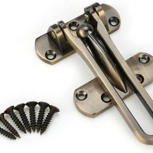 Multi Color Aleación de Zinc Seguridad Ventana Puerta Guardia Restrictor Cerradura Cerradura Cerradura Cadena de Seguridad (Bronce) Multi Color Aleación de Zinc Seguridad Ventana Puerta Guardia Restrictor Cerradura Cerradura Cerradura Cadena de Seguridad (Bronce)