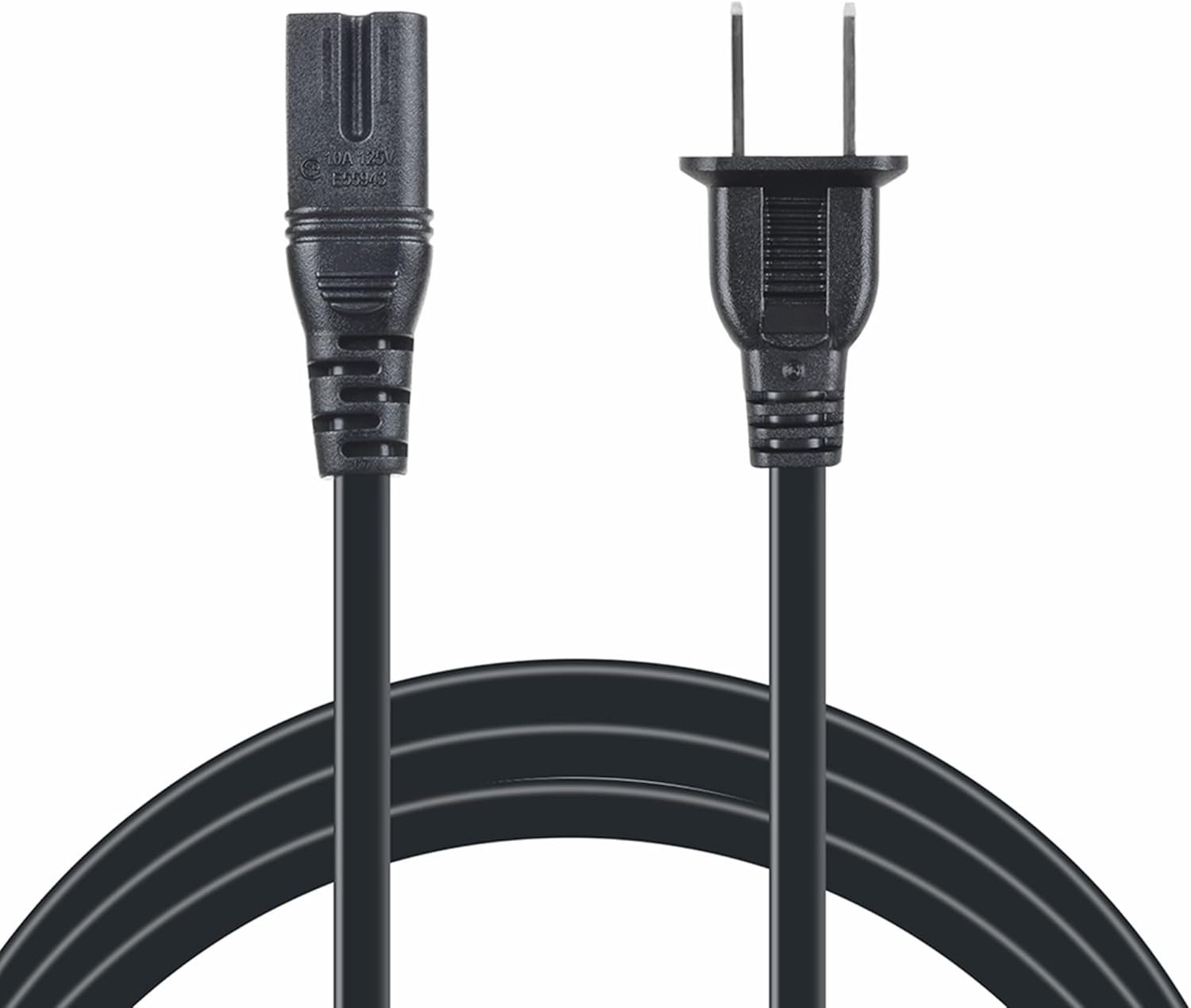 CJP-Geek Cable de alimentación de CA de 5 pies de repuesto para Sony CFS-D20 CFS-DW38 CFS-DW60 CFSDW60 CFSDW80 CFS-W301 CFSW450 CFS-W501 CFSW501