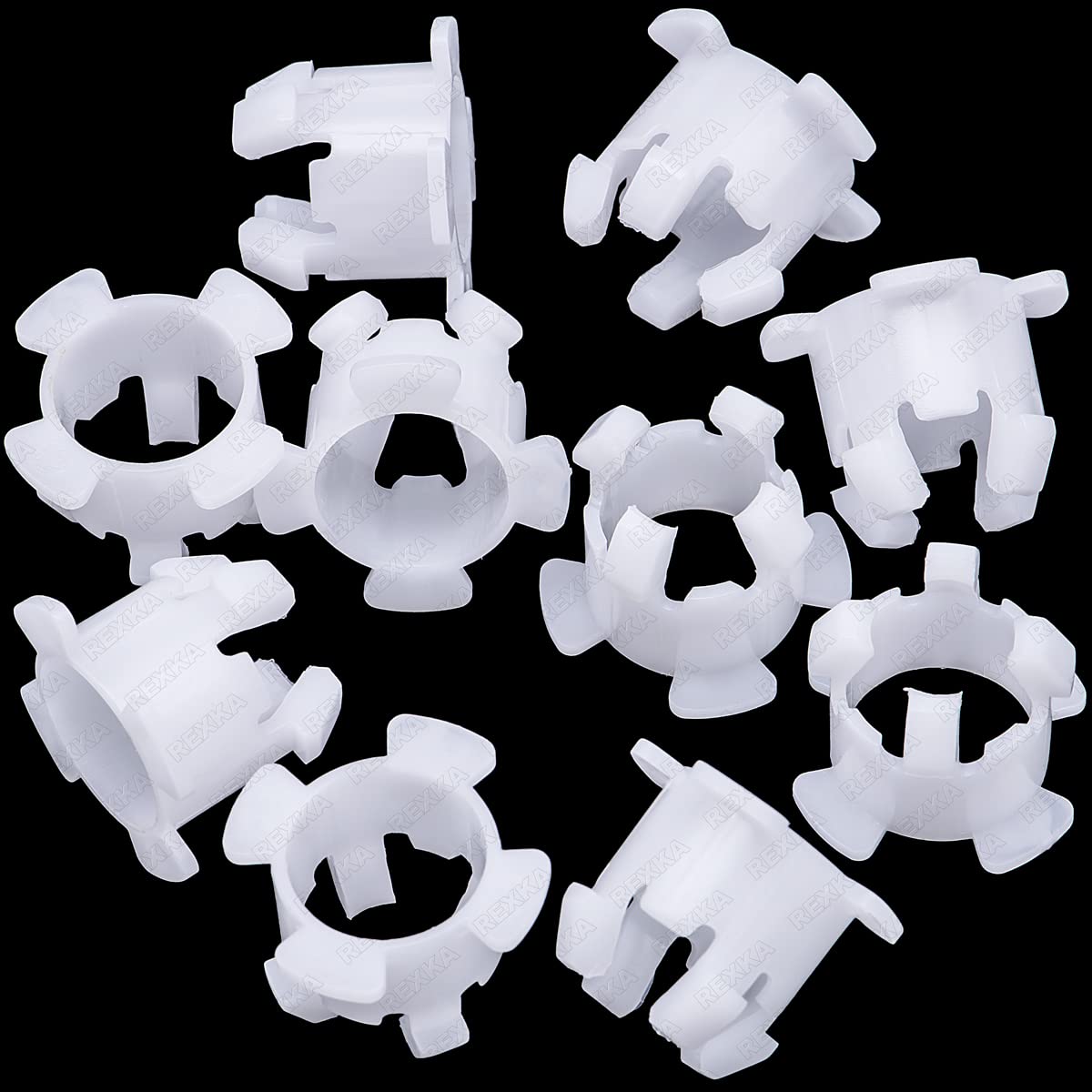Rexka 10pcs F-150 Eje de pedal de embrague buje E69Z-7526-A para Ford F150 E69Z7526A F-150 F-250 F-350 Ranger Bronco Pickup