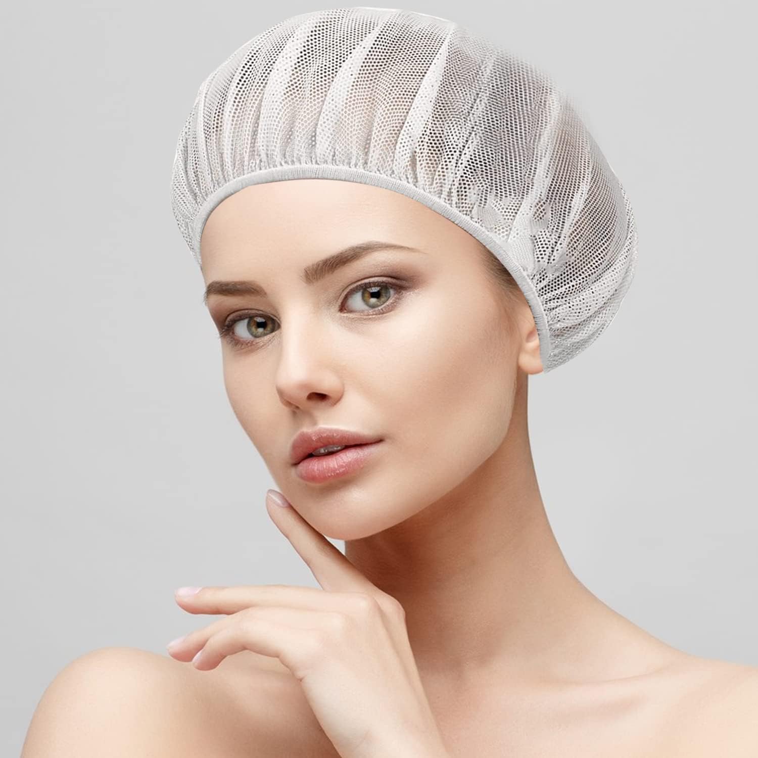 Gorro de malla para dormir, 4 unidades, red para el cabello para mujer, red de pelo para dormir, gorro de malla nocturna para protección del cabello