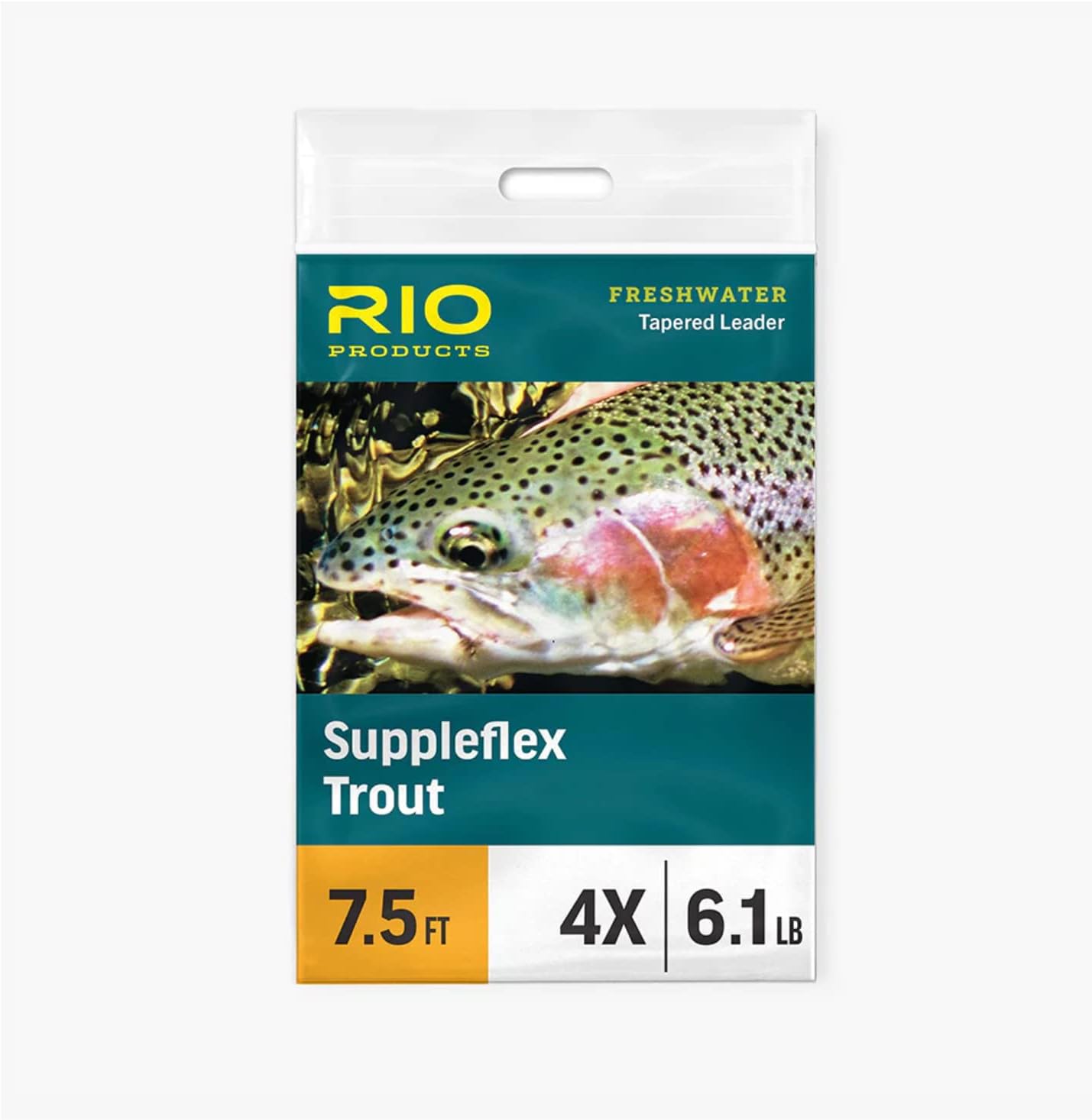 Rio Fishing Products Suppleflex Trout Leaders, paquete de 3