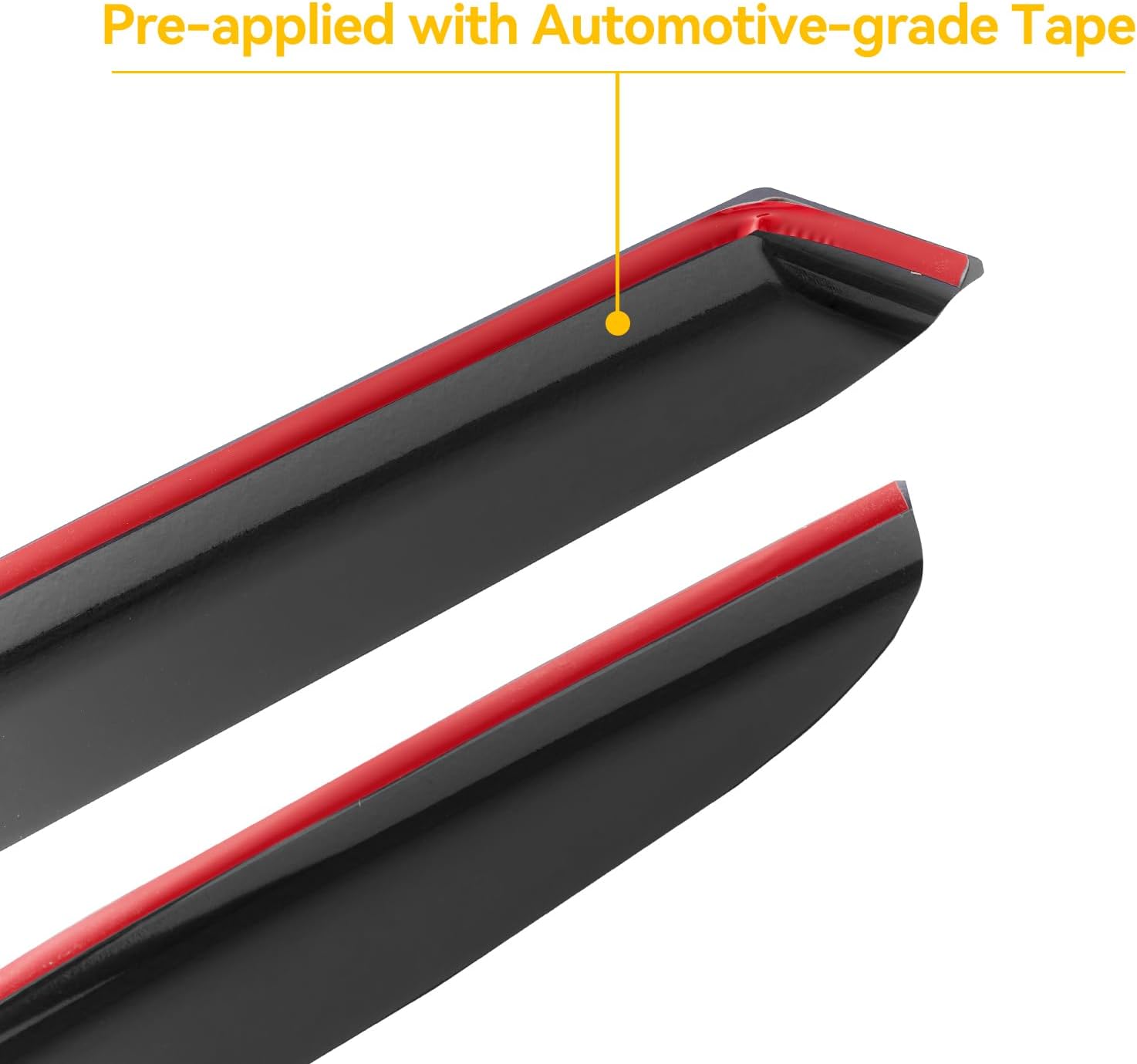Protectores de lluvia para Ford Escape 2020 2021 2022 2023, viseras de ventilación de ventana, deflectores de viento para escape 20-23