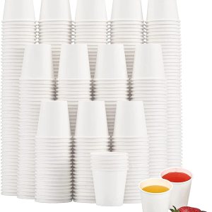 SIUQ Paquete de 1200 vasos de papel de 3 onzas, pequeños vasos desechables para enjuague bucal para baño, tazas de espresso, mini vasos de papel SIUQ Paquete de 1200 vasos de papel de 3 onzas, pequeños vasos desechables para enjuague bucal para baño, tazas de espresso, mini vasos de papel