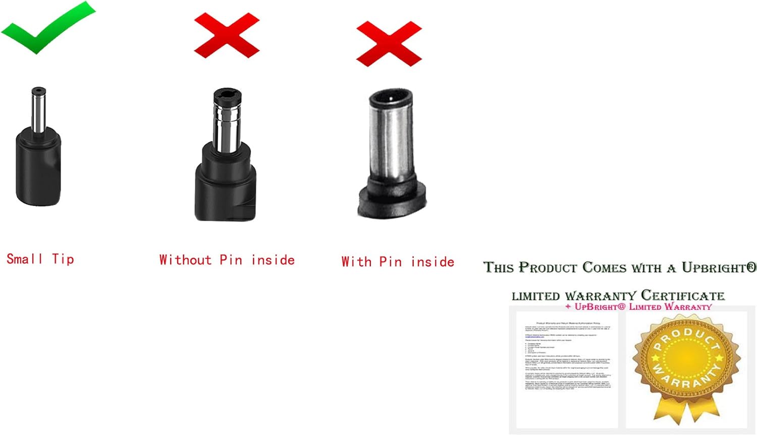 UpBright Reemplazo del adaptador de CA de la cuna del auricular adicional 6VAC para AT&T VTech CS6419 CS6419-2 CS6419-15 CS6199-42 CS6199-4 DECT 6.0