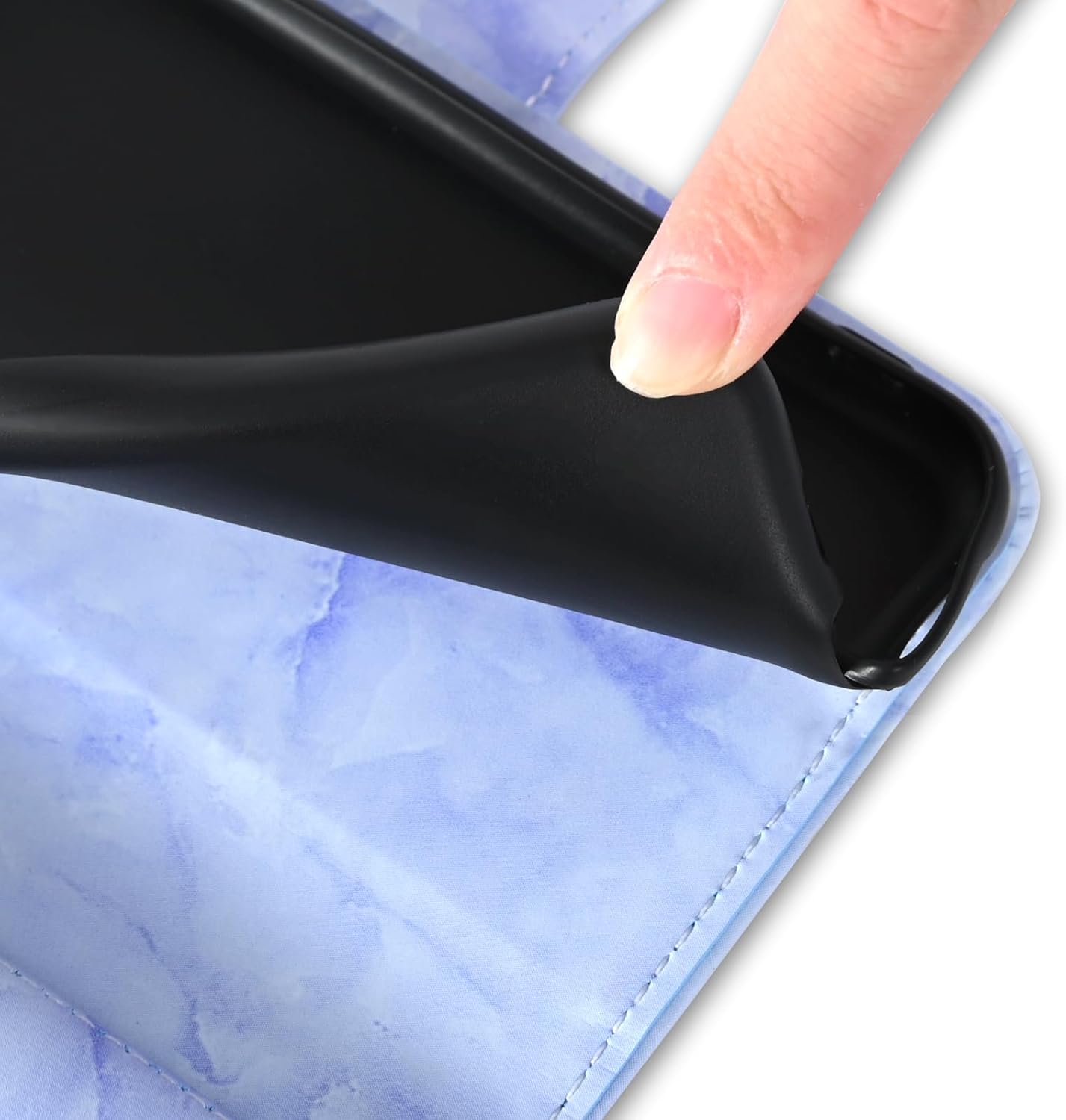 Asuwish Funda de teléfono para iPhone 12 Pro Max 6.7 Funda tipo cartera con protector de pantalla de vidrio templado y soporte para tarjetas de