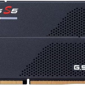 G.SKILL Ripjaws Serie S5 (Intel XMP 3.0) DDR5 RAM 64 GB (2 x 32 GB) 6800MTs CL34-45-45-108 1.40V Memoria de computadora de escritorio UDIMM – Negro G.SKILL Ripjaws Serie S5 (Intel XMP 3.0) DDR5 RAM 64 GB (2 x 32 GB) 6800MTs CL34-45-45-108 1.40V Memoria de computadora de escritorio UDIMM – Negro
