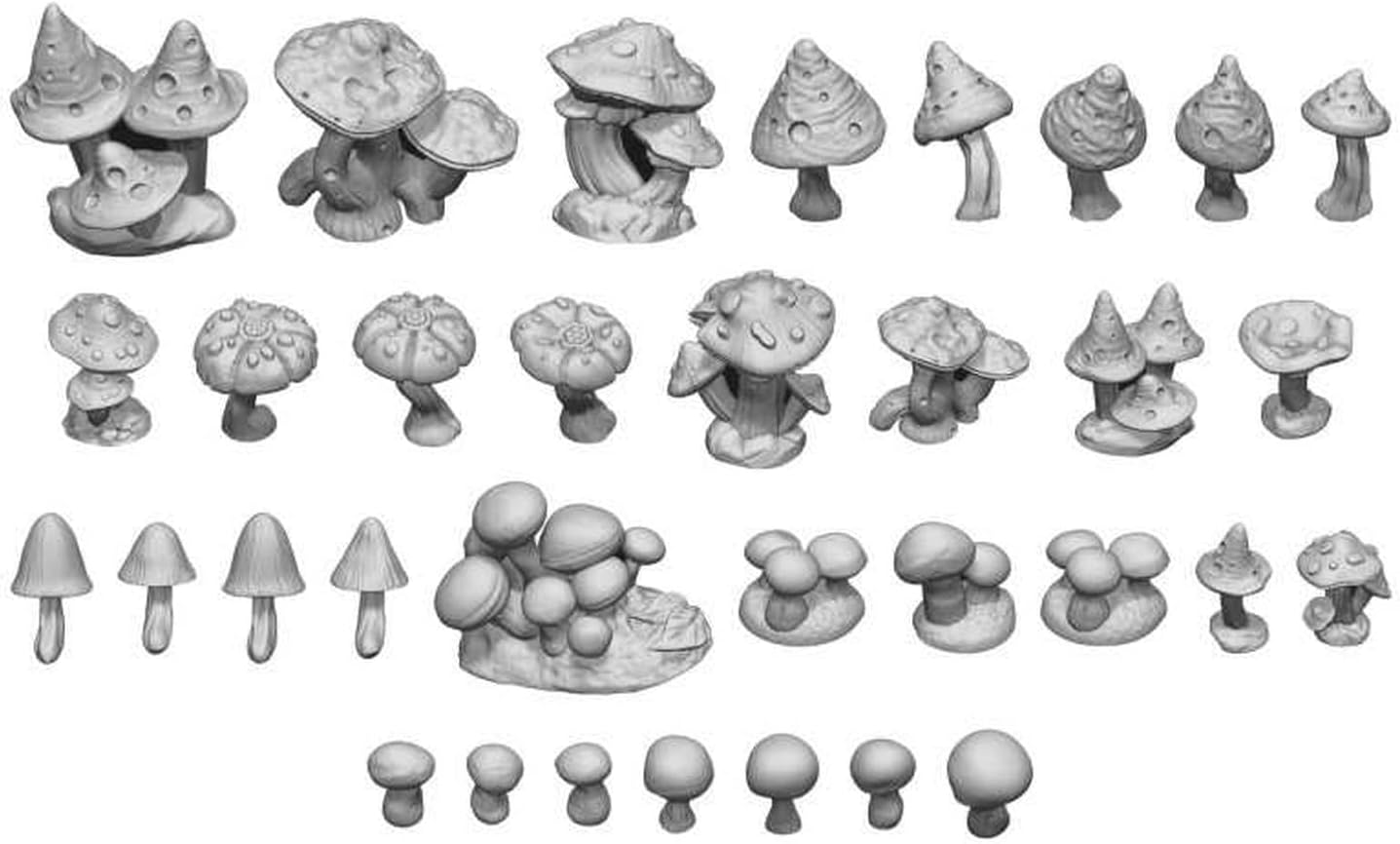 Green Stuff World para Modelos y Miniaturas – Wild Hongos 11608