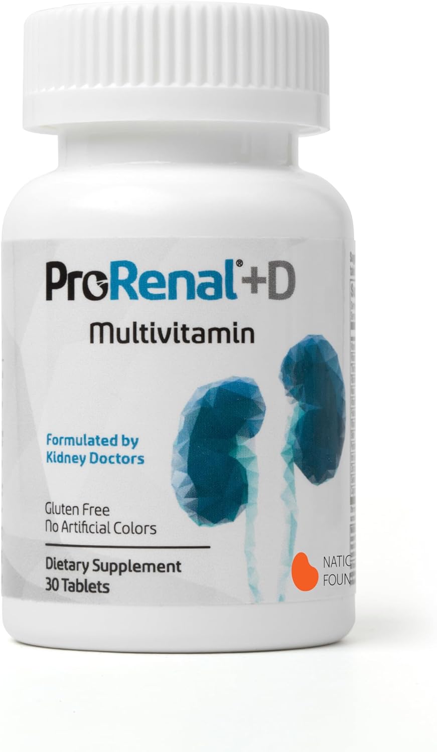 ProRenal+D Kidney Multivitamins Suministro para 30 días