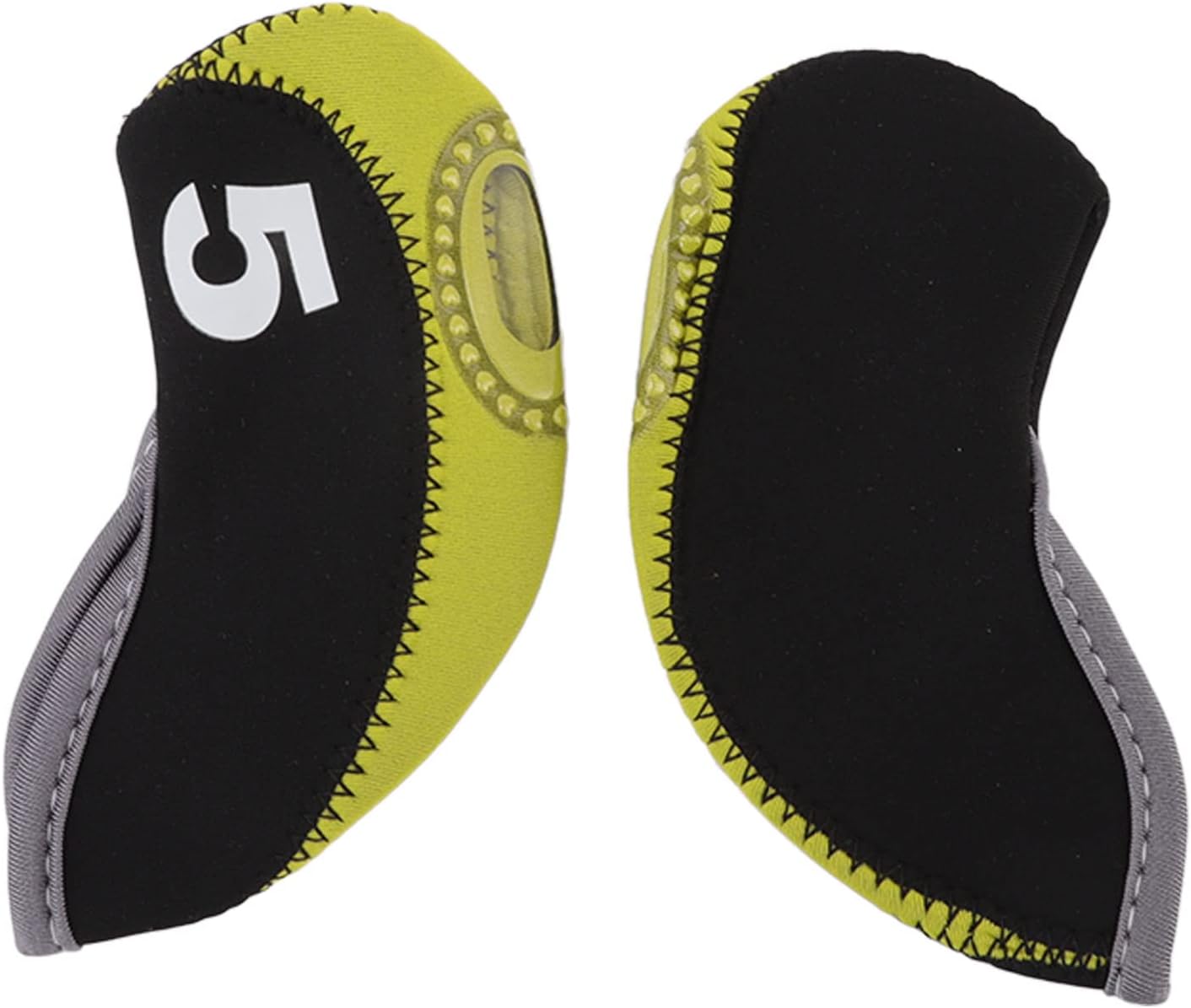 Fundas de cabeza de hierro de golf, 12 piezas de neopreno protector de palos de golf a prueba de arañazos de cuero para palos de golf para todas las