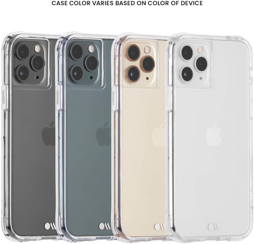 Case-Mate – Barely There – Funda delgada para iPhone 11 Pro – Ligera – 5.8 pulgadas – Transparente