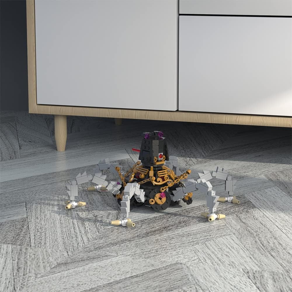 BOTW – Juego de bloques de construcción de guardián explorador, juego Breath Wild, santuario decaído, guerreros, acosadores, modelo de robot,