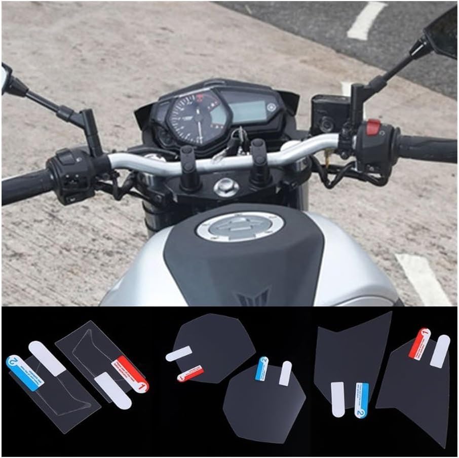 Dashboard Screen Protector For YAM&AHA MT 03 MT03 YZF R3 YZF-R3 MT-03 YZFR3 E7CA Motorcycle Cluster Scratch Cluster Screen Protection Film Protector