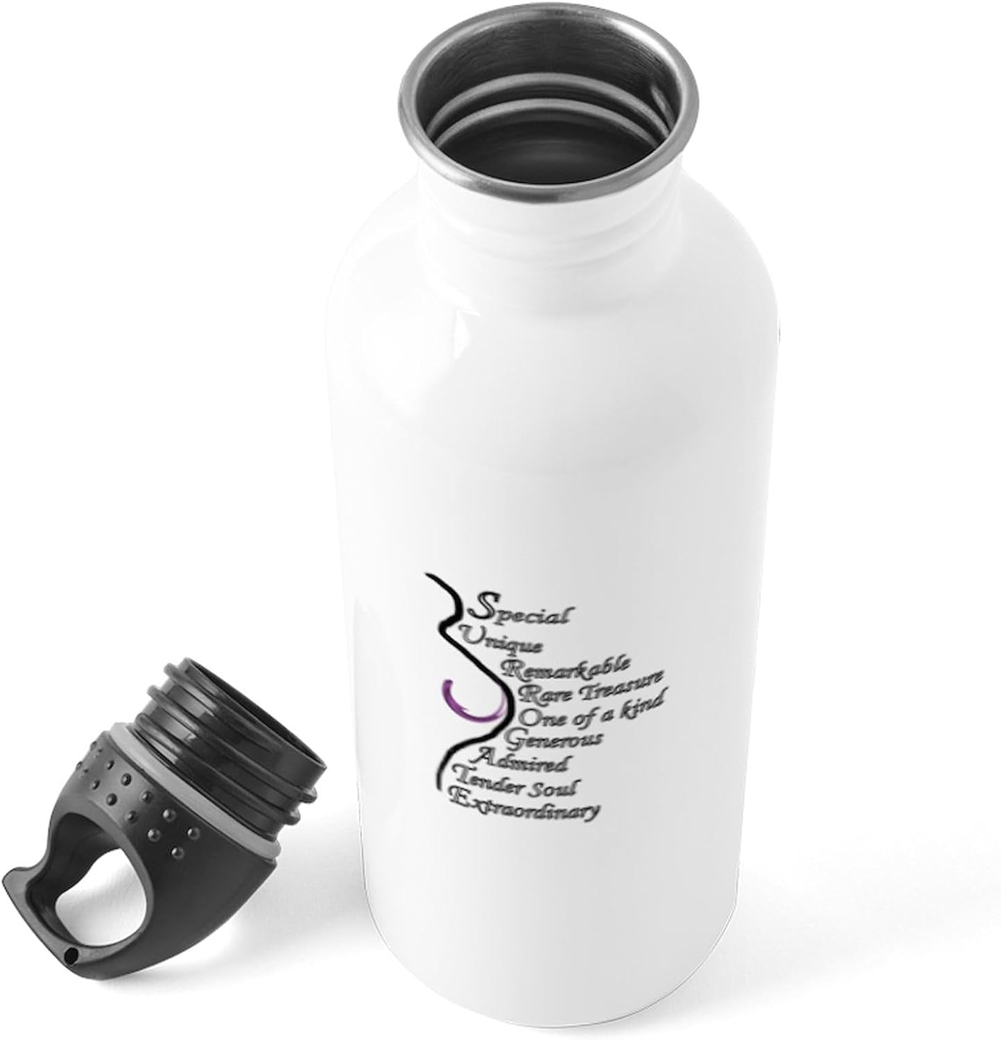 CafePress A Surrogate Is… Botella de agua de acero inoxidable 1 botella de agua de acero inoxidable de 1.0L (34 oz)
