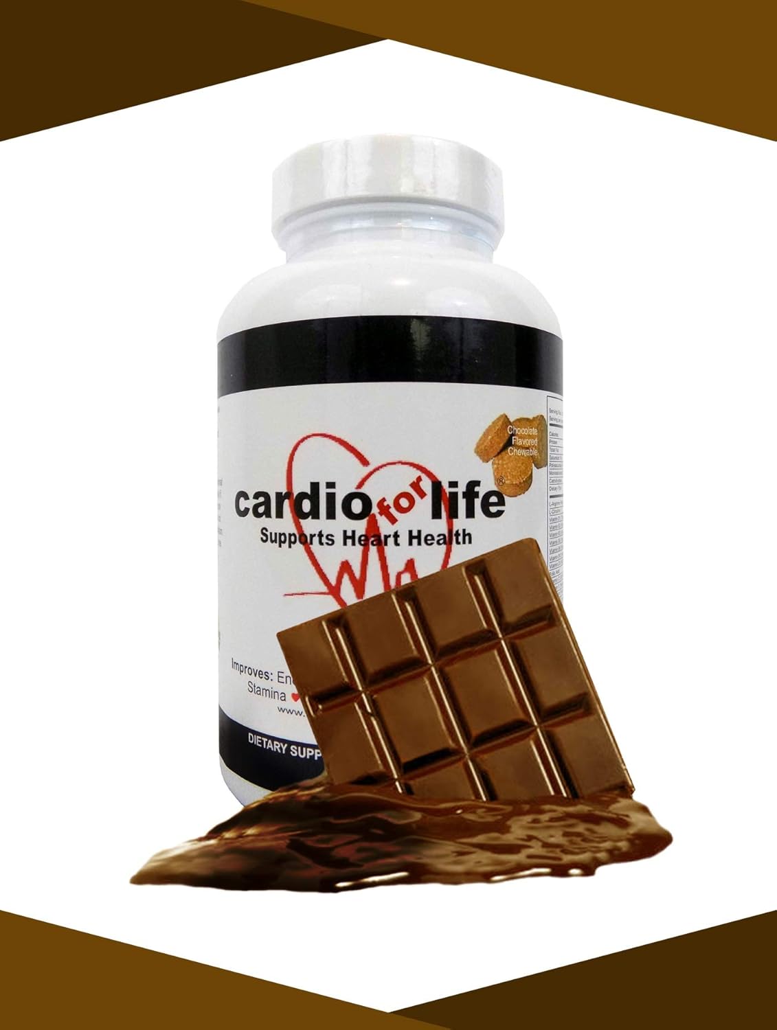 Health Guardian CardioForLife 60 tabletas masticables – Chocolate