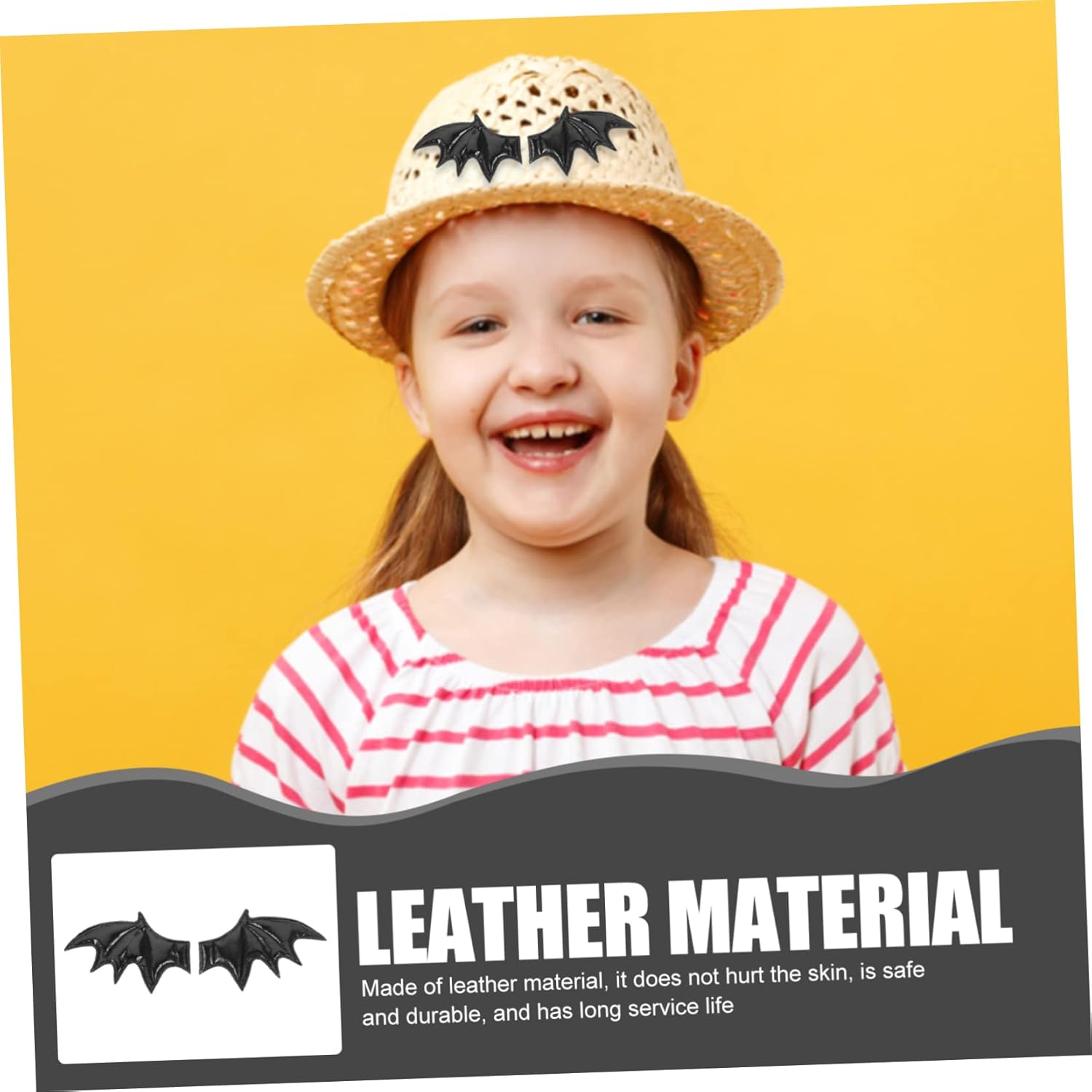 Abaodam 200 Pcs devil wings angel wings ornaments mini demon wings kids hats pretend play dress up sublimation angel wings ornament blanks
