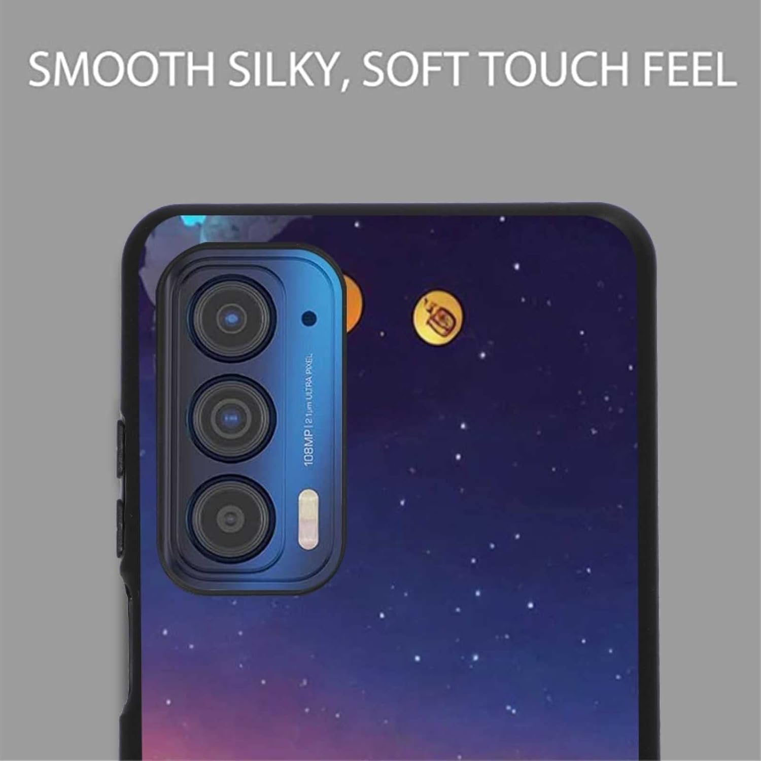 Funda compatible con Motorola Moto Edge 2021Edge 5G UWCity, patrón de anime City Land para hombres y mujeres, funda de silicona suave a prueba de