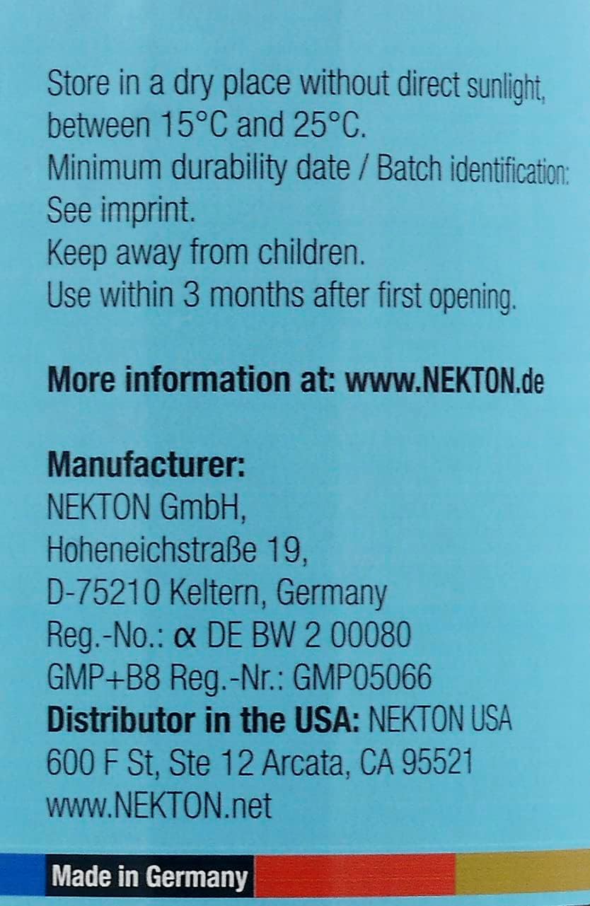 Nekton Calcio Plus – Calcio con Magnesio y Vitaminas, Blanco, 140g5 oz