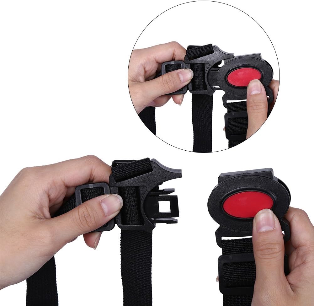 Correas para silla alta, correa de arnés de 5 puntos para silla alta, ajustable, tendencia de bebé, cinturón de seguridad universal, repuesto de