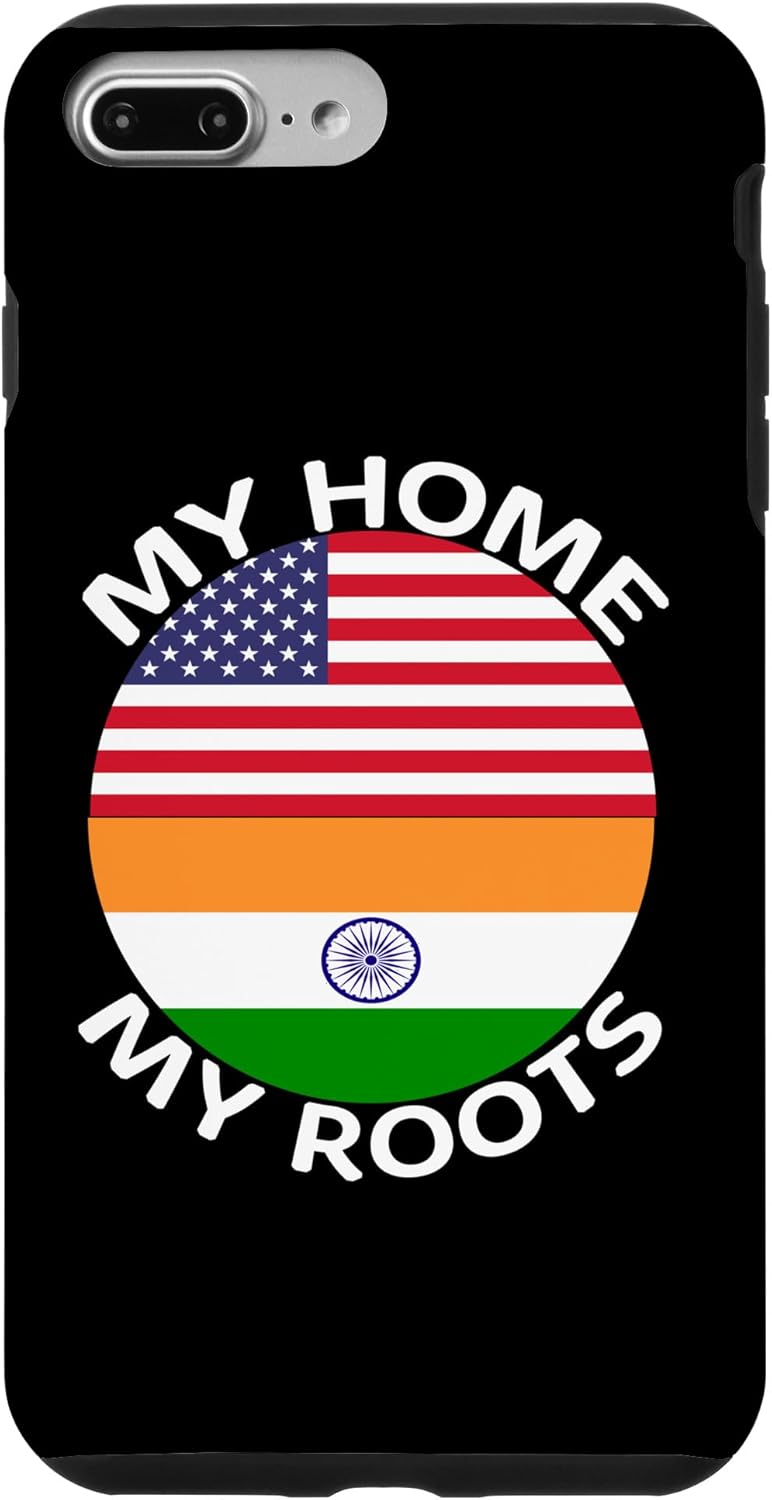 iPhone 7 Plus8 Plus India American Flag Indian Pride Patriotic Roots Case