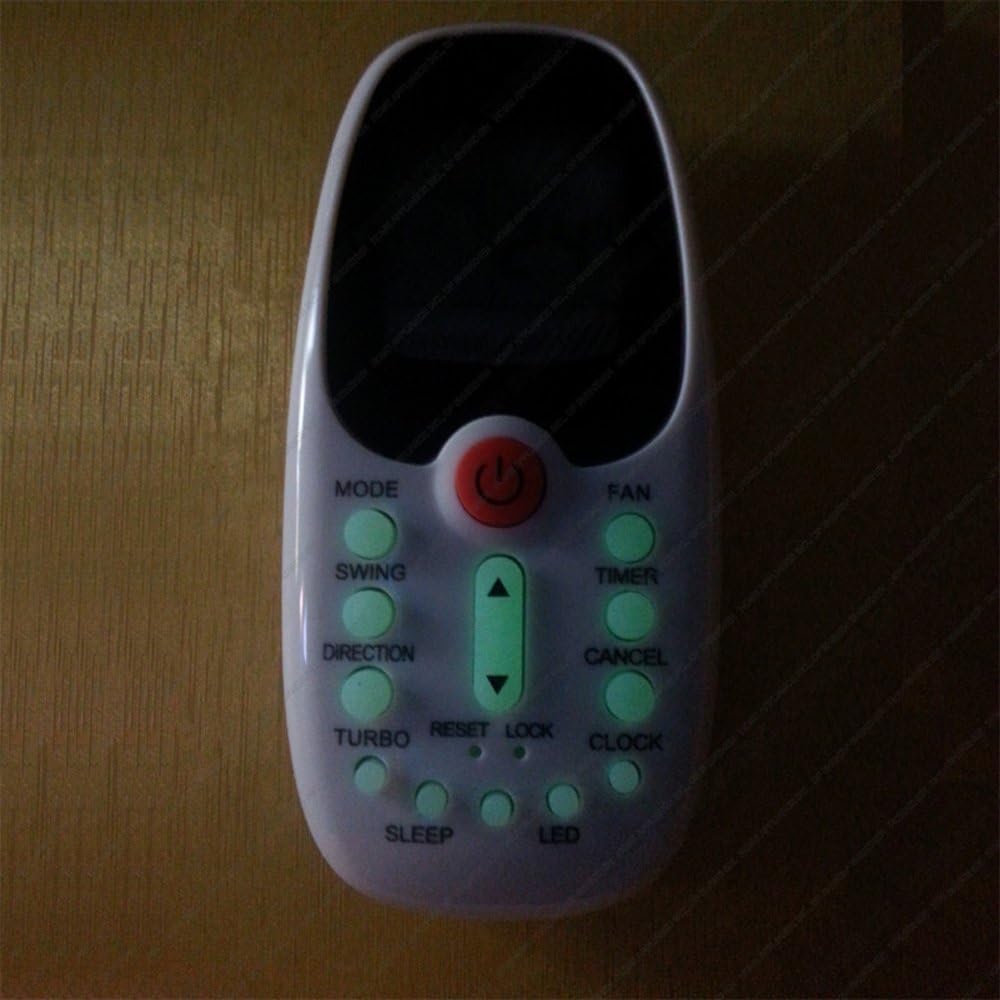 Generic Mando a distancia de aire acondicionado de repuesto para Midea Komeco Zamil Cooline R06bge R06bgce